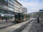 Tram 2000 2087+2428 ''Carlsberg (EM 08)'' am 24.4.08 bei der Sihlpost. Das Tram steht zur Zeit sehr heftig in den Schlagzeilen, da es nach Meinungen einiger Politiker gegen das Verbot von Alkoholwerbung verstsst. Zwar wirbt das Tram fr Carlsberg Non-Alcoholic, nur, dieses alkoholfreie Carlsberg ist in Zrich nur in einer Kneipe zu haben... vllig bertriebene Disskussion meiner Meinung nach.