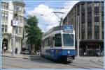 Aus allen Richtungen kommen beim Sternen Oerlikon die Tramlinien zusammen. (18.06.2008)