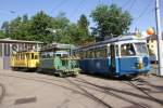 Tramparade anlsslich der Erffnung des Trammuseums in Zrich am 26.05.2007.