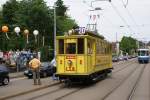 Ce 2/2 2 der VBZ ehemals Limmattal Strassenbahn am 26.05.2007 anlsslich der Erffnung des Trammuseums Zrich.
