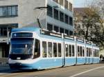 VBZ - Tram Be 5/6  3023 unterwegs auf dr Linie 9 am 29.11.2008