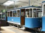 VBZ - Trambeiwagen C 455 Ausgestellt im Trammuseum in der Stadt Zrich am 26.04.2009