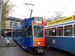 Tram2000 Be 4/6 - 2042 am Bellevue am 30.11.2005