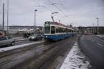 Be 4/6 2013 und Be 4/6 2024 erreichen am 19.12.10 den Brkliplatz. Im Hintergrund nhert sich bereits wieder der Ce 4/4 1392.