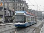 VBZ - Tram Be 5/6 3013 unterwegs auf der Linie 3 in Zrich am 29.12.2010    