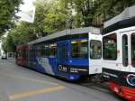 VBZ - Tramanhnger B 2315 unterwegs mit Werbung fr den ffentlichen Verkehr in der Region Zrich am 10.06.2011