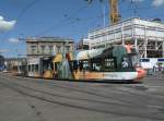 Be 5/6 Cobra mit der Betriebsnummer 3087 und der Vollwerbung fr Swissquote auf der Linie 14 am Hauptbahnhof Zrich.