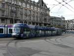 VBZ - Tram Be 5/6 3019 unterwegs auf der Linie 14 in Zrich am 02.09.2012