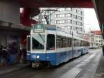 VBZ - Tram Be 4/6 2025 unterwegs auf der Linie 11 in Zrich am 23.12.2012