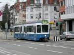 VBZ - Be 4/6 2055 unterwegs auf der Linie 8 in Zrich am 01.01.2013