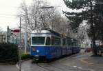 Doppelmirage Be 4/6 1674-1675 auf der Museumslinie 21.
Gessnerallee 31.03.2013