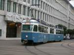 Mirage Be 4/6 1675 auf Schulungsfahrt am Paradeplatz in Zrich.