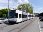 BVZ - Tram Be 5/6  3051 unterwegs auf der Linie 4 am 17.05.2014