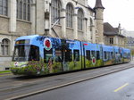 VBZ - Tram Be 5/6 3044 unterwegs auf der Linie 13 in Zürich am 23.04.2016