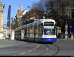 tpg - Be 6/8 870 unterwegs in der Stadt Genf am 2023.01.01