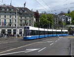 VBZ - Be 6/8  4012 unterwegs auf der Linie 4 in der Stadt Zürich am 29.04.2023