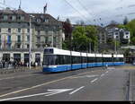 VBZ - Be 6/8  4012 unterwegs auf der Linie 4 in der Stadt Zürich am 29.04.2023