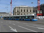 VBG - Tram Be 6/8 4038 unterwegs auf der Linie 11 am 07.05.2023