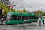 Be 6/8 Flexity 5031, auf der Linie 14, bedient am 27.10.2023 die Haltestelle St.