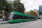 Be 6/8 Flexity 5001, auf der Linie 2, bedient am 02.09.2025 die Haltestelle Gewerbeschule.