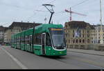 BVB - Tram be 6/8 5030 unterwegs auf der Linie 14 in Basel am 01.02.2026