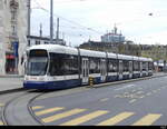 tpg - Tram Be 6/8 865 unterwegs in der Stadt Genf am 16.04.2023