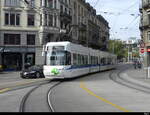 VBG / VBZ - Tram Be 5/6 3068 unterwegs auf der Linie 10 in der Stadt Zürich am 04.10.2022