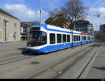 VBZ - Tram Be 5/6 3008 unterwegs auf der Linie 9 in Zürich Wiedikon am 30.03.2025