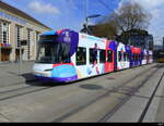 VBZ - Tram Be 5/6 3015 unterwegs auf der Linie 9 in Zürich Wiedikon am 30.03.2025