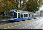 VBZ - Tram Be 5/6  3023 unterwegs in Zürich am 26.10.2025
