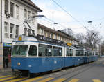 Be 4/6 1684+1678 beim Meierhofplatz am 02.04.2009.
