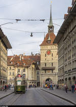 Stiftung BERNMOBIL historique Standardtram Be 4/4 621 mit B 337 am 20.