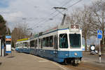 Be 4/6 2097 an der Endhaltestelle Zoo am 10.03.2013.