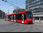 Bern Mobil - Be 4/6  757 unterwegs auf der Linie 7 in der Stadt Bern am 17.06.2023