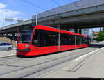 Bern Mobil - Tram Be 4/6  753 unterwegs auf der Linie  7 bei der Haltestelle Europaplatz am 13.07.2025