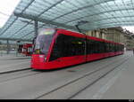 Bern Mobil - Tram Be 6/8 660 unterwegs auf der Linie 9 in der Stadt Bern am 06.11.2022
