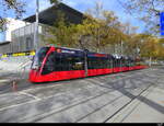 Bern Mobil - Tram Be 6/8 662 unterwegs auf der Linie 9 in der Stadt Bern am 06.11.2022