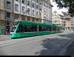 BVB - Be 6/8 311 unterwegs auf der Linie 8 in Basel am 17.07.2023