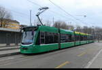 BVB - Tram be 6/8  315 unterwegs auf der Linie 8 am 01.02.2026