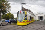 Be 6/10 Tango 178, auf der Linie 11, wendet in der Schlaufe beim Depot Dreispitz.