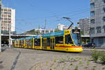Be 6/10 Tango 175, auf der Linie 10, fährt zur Haltestelle ZOO Basel.