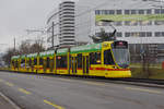 Be 6/10 Tango 181, auf der Linie 11, fährt zur Haltestelle Schaulager.