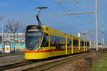 Be 6/10 Tango 180, auf der Linie 11, fährt zur Haltestelle M-Parc.