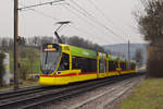 Be 6/10 Tango 164, auf der Linie 10, fährt zur Haltestelle Känelmatt.