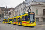 Be 6/10 Tango 168, auf der Linie 10, fährt den Steinenberg hoch zur Haltestelle am Bankverein.