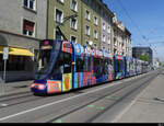 BLT - Be 6/10  185 unterwegs auf der Linie 11 in Basel am 10.05.2022