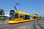 Be 6/10 Tango 189, auf der Linie 11, fährt am 26.05.2023 bei der Haltestelle M-Parc ein.