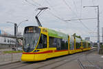Be 6/10 Tango 164, auf der Linie 10, fährt am 14.08.2023 bei der Haltestelle M-Parc ein.