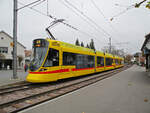 Be 6/10 Tango 152, auf der Linie 10, bedient am 15.11.2011 die Haltestelle Bottmingen.