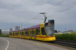 Be 6/10 Tango 166, auf der Linie 10, fährt am 17.06.2024 zur Haltestelle M-Parc.